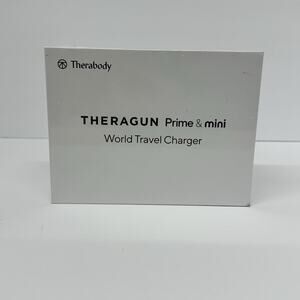 TheraGun Prime Mini World Travel Charger Genuine Therabody Adapter Kit